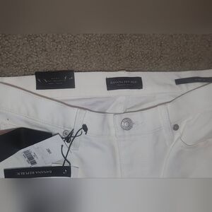 Banana Republic White Denim